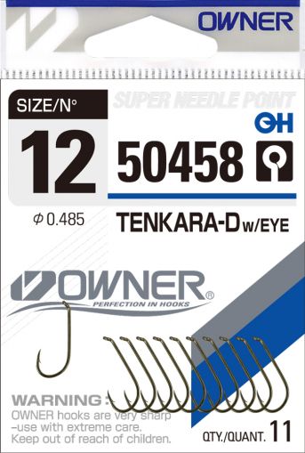 Куки Owner TENKARA-D W/EYE BROWN - 50458