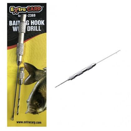 Игла с бургия Extra Carp BAITING HOOK DRILL