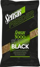 Захранка Sensas 3000 FEEDER - SUPER BLACK 1KG