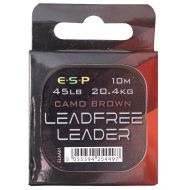 Повод ESP LEADFREE LEADER CAMO BROWN - 10м