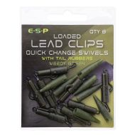 Клипсове ESP LOADED LEAD CLIPS WEEDY GREEN